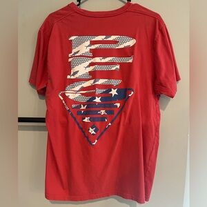 Columbia Bold Red Tee